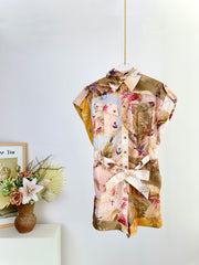 WAIST-TIE JUMPSUIT 266487