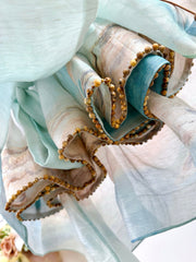 ZIMMERMANN BALANCE DEEP V-NECK MINI DRESS 270315