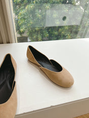 SL GEMMA BALLET FLAT CAMEL SUEDE