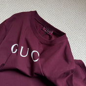 Gucci T-shirt Red Cotton