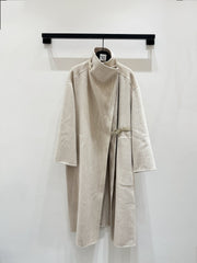 HERMES 25S LONG CASHMERE COAT 156