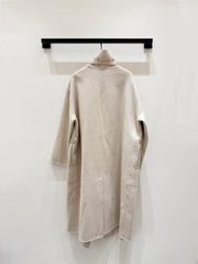 HERMES 25S LONG CASHMERE COAT 156