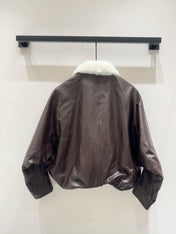 MAX MARA 25S SHORT SHEARLING COAT 169