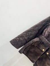 PRADA 25S WOOL SHEEPSKIN COAT 244