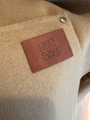 Loewe Coat Khaki Brown Cashmere