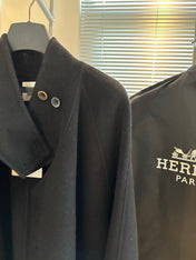 HERMES 25S PREMIUM LONG COAT WITH STAND COLLAR 315