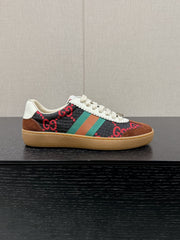 GG & ADIDAS SNEAKER BROWN FABRIC