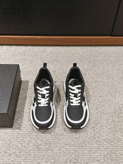 CC CLASSIC SNEAKER IN BLACK MIX WHITE LAMBSKIN