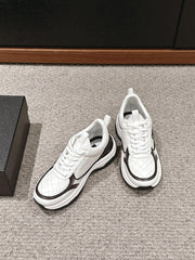 CC CLASSIC SNEAKER IN WHITE MIX BLACK LAMBSKIN