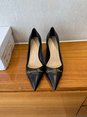 MY DD 25S HIGH HEEL 80MM IN BLACK CALFSKIN