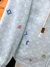 LV BUE PASTEL MONOGRAM DENIM JACKET 239527