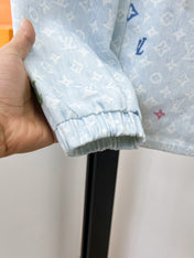 LV BUE PASTEL MONOGRAM DENIM JACKET 239527