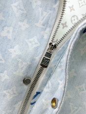 LV BUE PASTEL MONOGRAM DENIM JACKET 239527