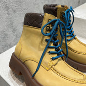HADDOCK LACE-UP ANKLE BOOT IN CIDER BROWN SUEDE