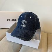 BASEBALL CAP MODEL 650191 IN NAVY BLUE CORDUROY