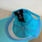 BASEBALL HAT IN BRIGHT CYAN COTTON 672892