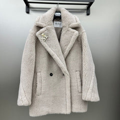 MAX MARA 25S TEDDY SHORT JACKET 067