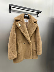 MAX MARA 25S TEDDY SHORT JACKET 072
