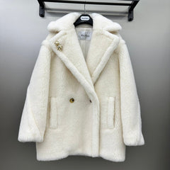 MAX MARA 25S TEDDY SHORT JACKET 071