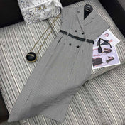 DIOR 25S LONG DOUBLE-BREASTED BLAZER DRESS 803