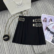 PRADA 25S PLEATED MINI SKIRT 345