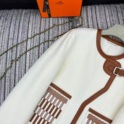 HERMES 25S KNITTED JACKET 052