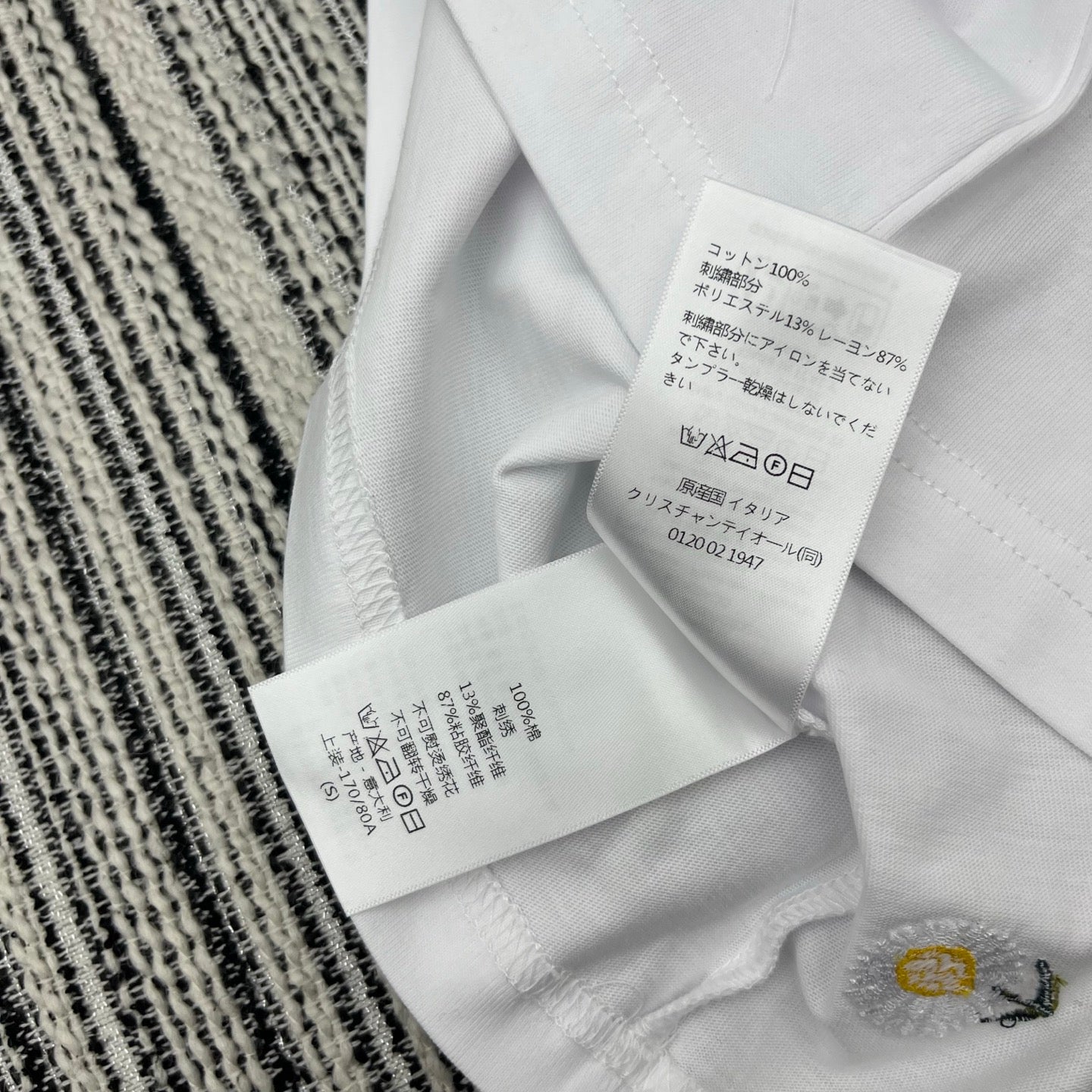 DIOR 26S SHORT-SLEEVE CREW-NECK T-SHIRT 1121