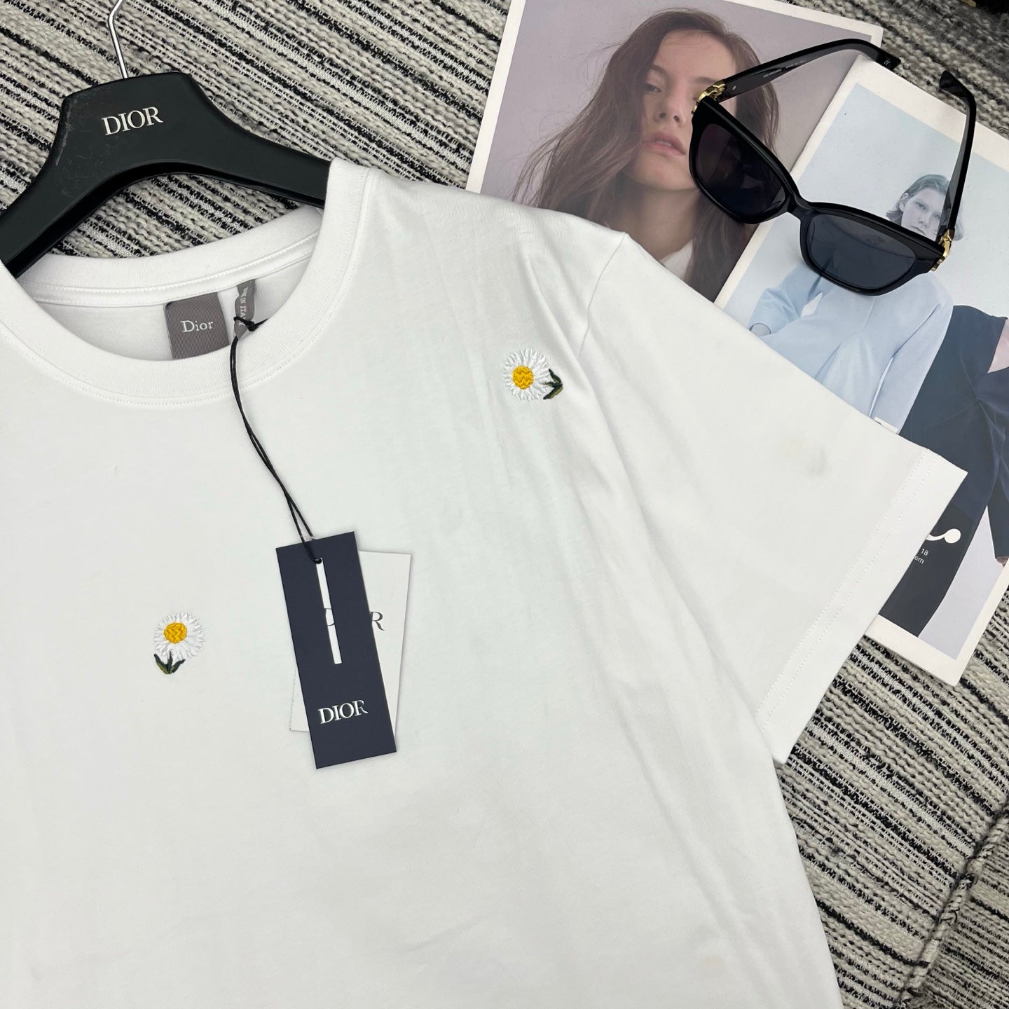 DIOR 26S SHORT-SLEEVE CREW-NECK T-SHIRT 1121