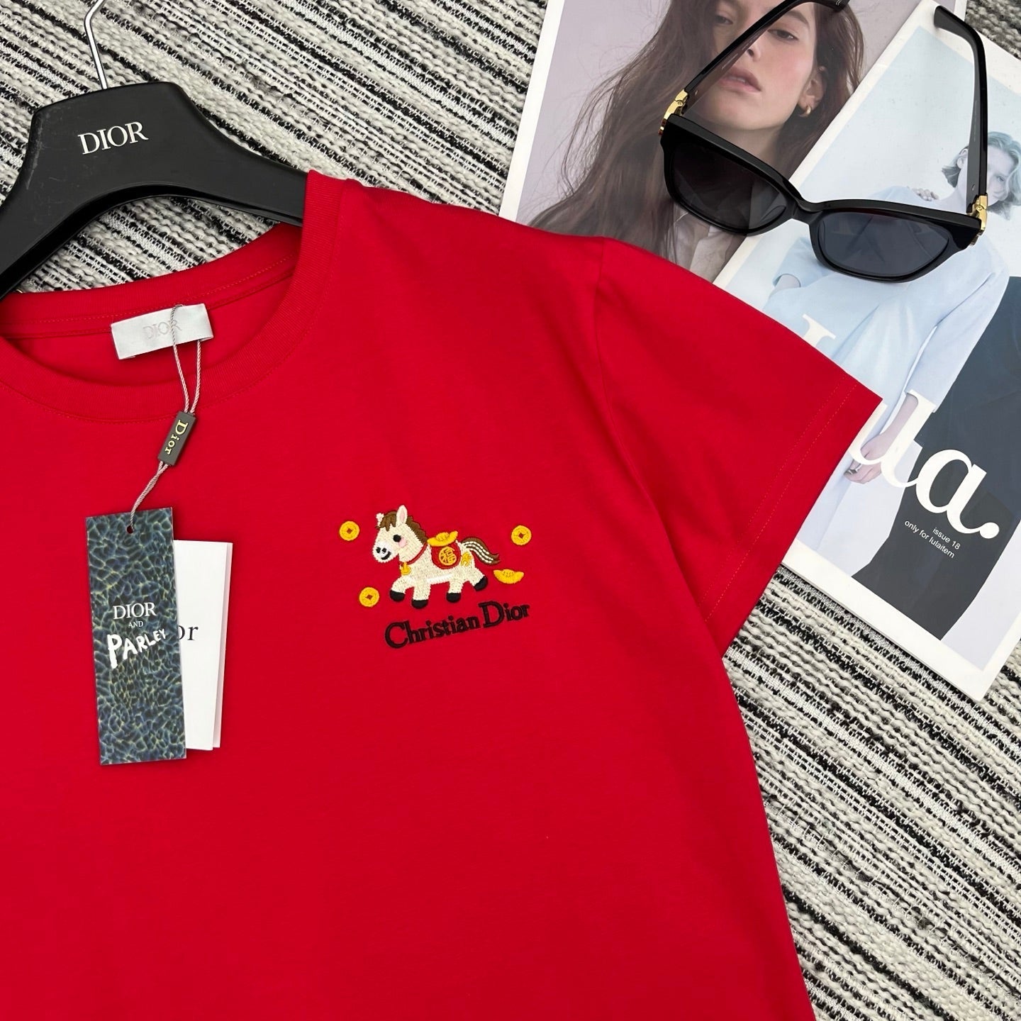 DIOR 26S SHORT-SLEEVE CREW-NECK T-SHIRT 1092