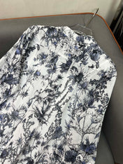 DIOR SHIRT DRESS WITH STAND COLLAR 198035