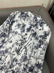 DIOR SHIRT DRESS WITH STAND COLLAR 198035