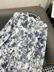 DIOR SHIRT DRESS WITH STAND COLLAR 198035