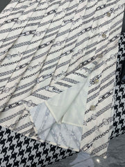 LV PRINTED PLEATED SKIRT 205961