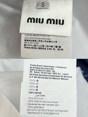 MIUMIU LONG-SLEEVE SHIRT 214505