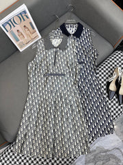 Dior 25C Pleated Short Dress 228593
