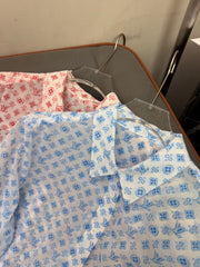 LONG SLEEVE SHIRT MONOPOLY PRINT FABRIC POLYESTER 266695