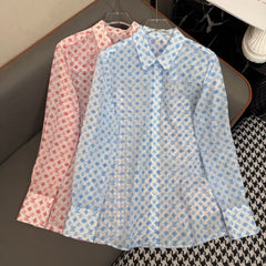 LONG SLEEVE SHIRT MONOPOLY PRINT FABRIC POLYESTER 266695