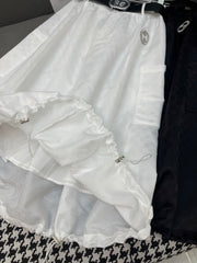 NEW STYLE DRESS JACQUARD DOUBLE G HAS A BELT 266712