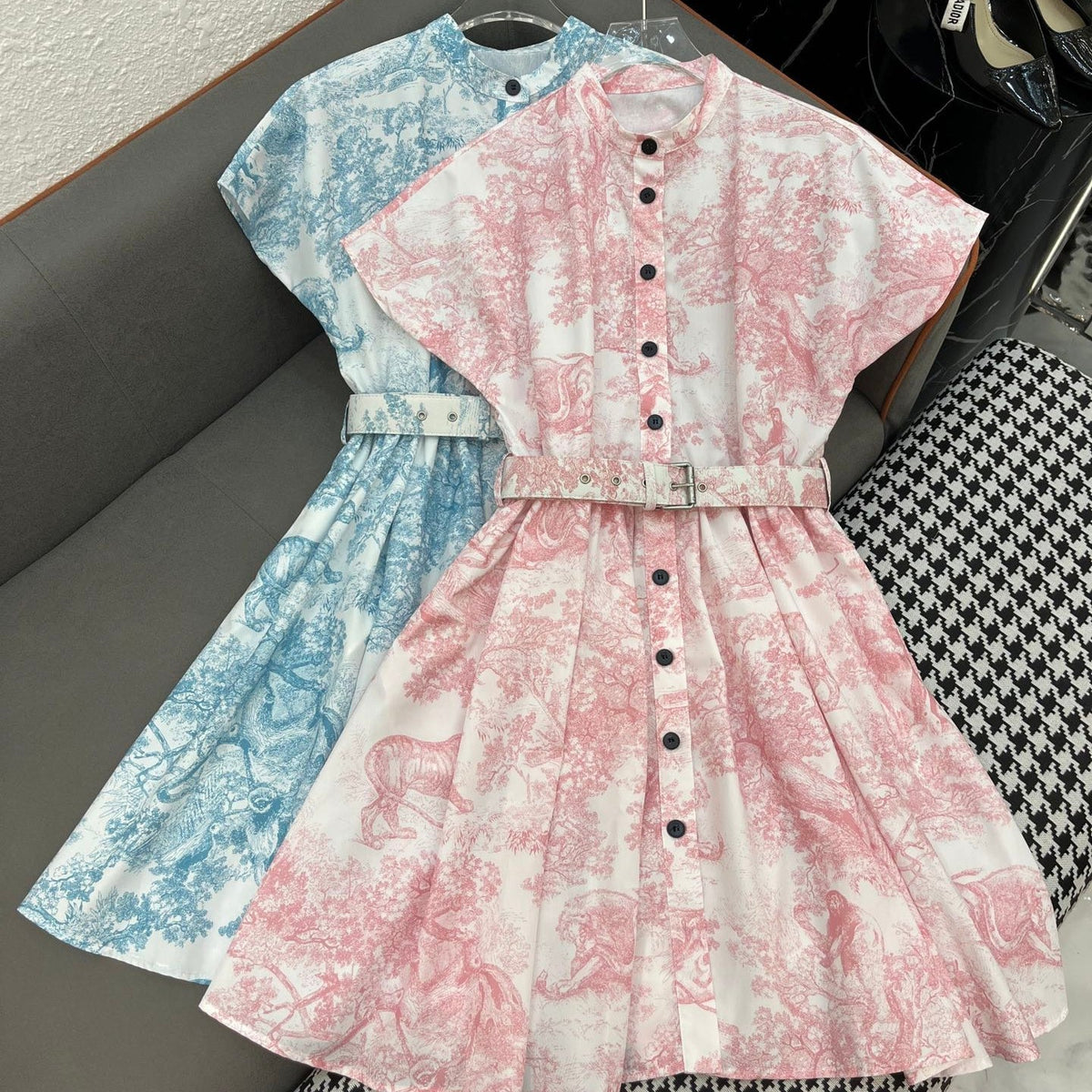 DIO DRESS STAND COLLAR 25S IN POLYESTER 266656