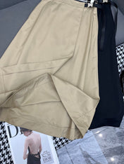 DIO SIDE ZIP SKIRT25S IN COTTON 266675