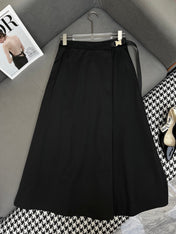 DIO SIDE ZIP SKIRT25S IN COTTON 266675