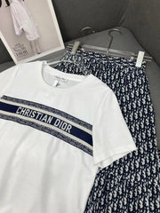DIOR T-SHIRT AND SKIRT SET 269021