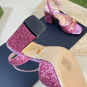 GG Women Sandal High Heels Pink