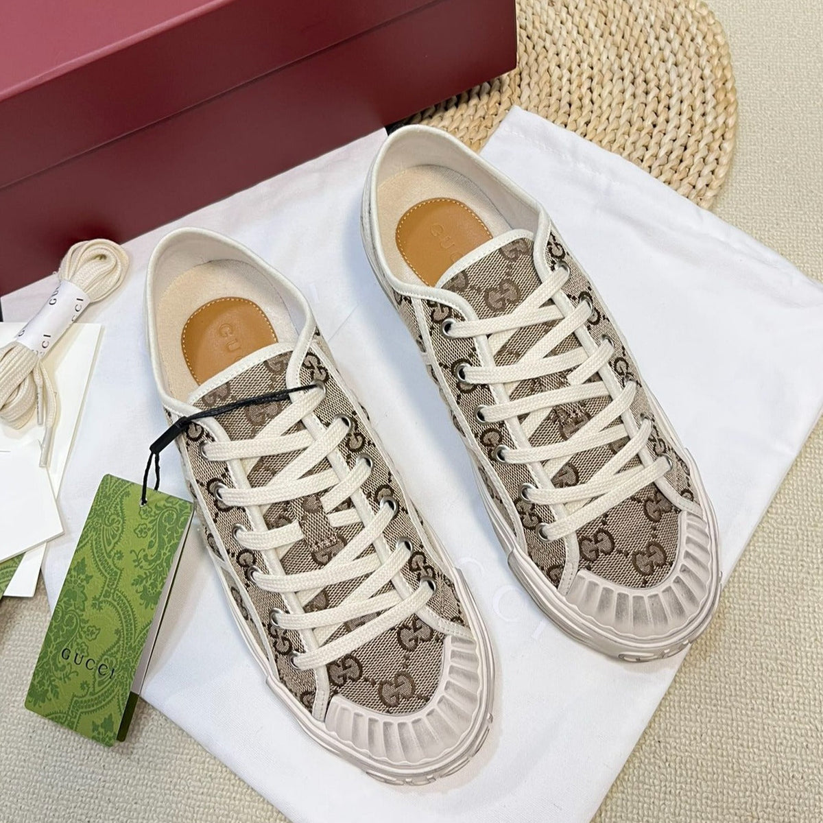 GG Sneaker Julio Canvas  Sneakers Beige Caro