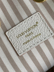 NÉONOÉ 26 IN WHITE AND PINK MONOGRAM CANVAS