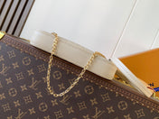 EASY POUCH ON STRAP 19 IN BEIGE MONOGRAM EMPREINTE LEATHER