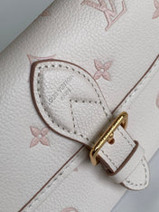 NANO DIANE 19 IN WHITE MIX PINK MONOGRAM EMPREINTE LEATHER