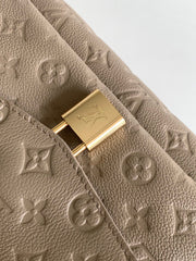 ANYTIME FLAP BAG 30 IN GRAY MONOGRAM CALFSKIN