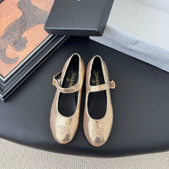 BALLET IN GLITTER GOLDEN SEQUINS