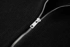 PRADA ZIP-UP KNIT CARDIGAN STYLE 142